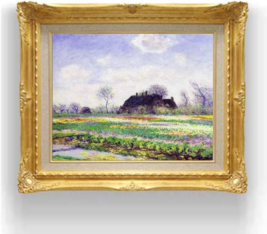 クロード・モネ、「Tulip Fields at Sassenheim,near（モネ